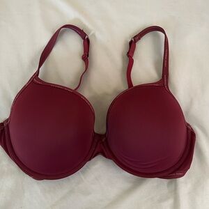 Victorias Secret - maroon push up bra